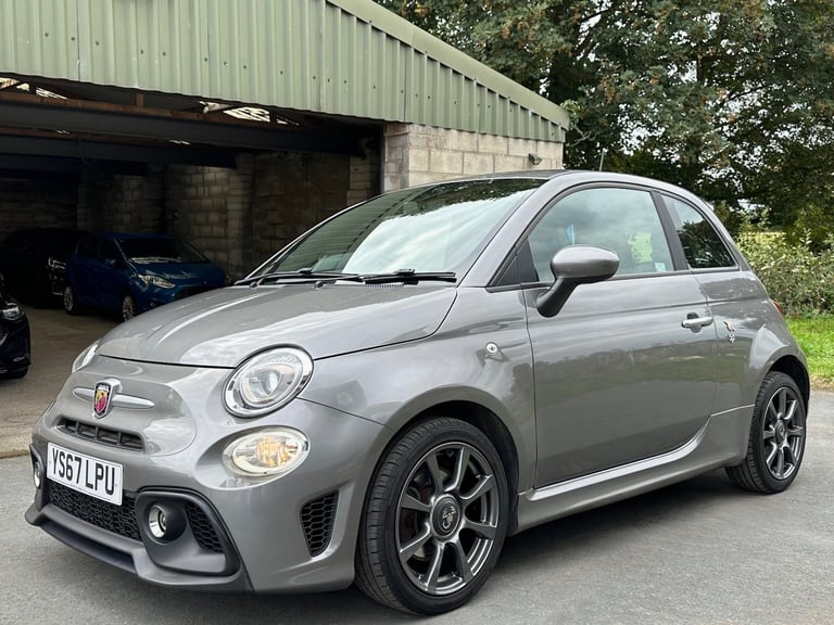 17 67 Abarth 595 1.4 T-Jet (145) 3 Door Met Record Grey **1 Driver, Belt Done**