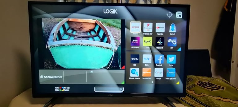 image for 43" LOGIK HD Smart tv