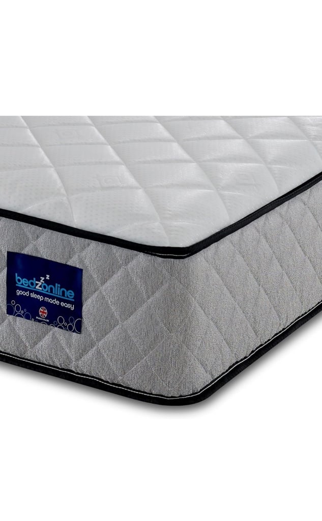 image for Hybrid Memory Foam & Spring Mattress - 4ft Small Double