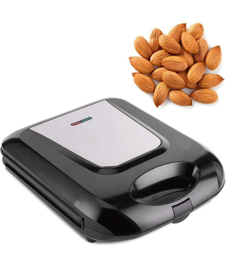 Double Sided Heating Electric Nut Walnut Cake Biscuits Maker with Non Stick Coat
