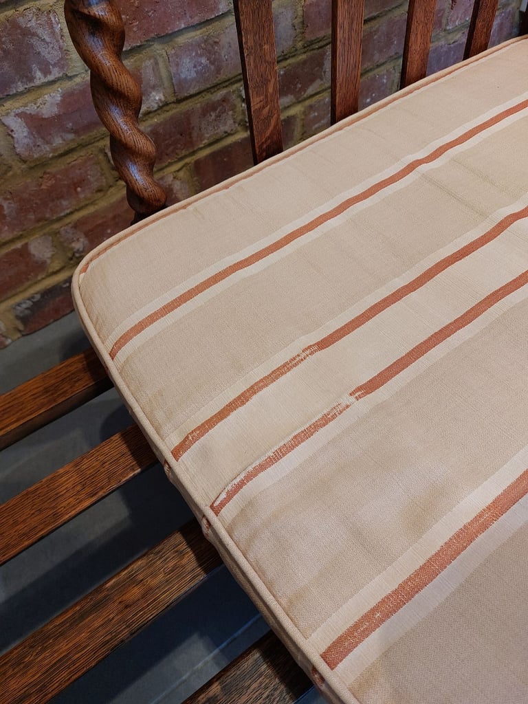 Vintage Steamer Chair, Armchair with Fold-Out Footrest