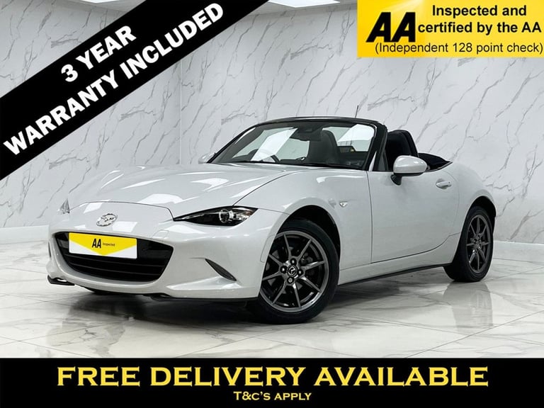 image for 2018 Mazda MX-5 1.5 SKYACTIV-G Sport Nav+ Convertible 2dr Petrol Manual Euro 6 (132 ps) Convertib...