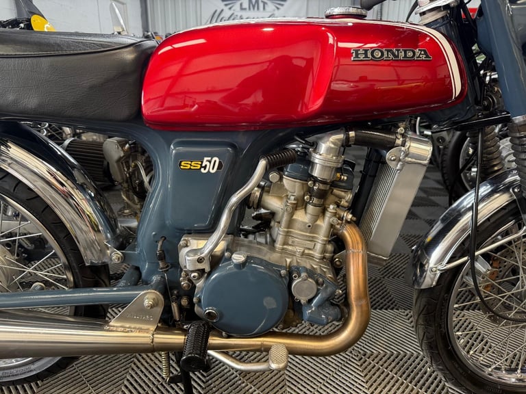 Allen Millyard Build – 1975 Honda “SS250”, SS50, CARL FOGARTY LAST TO RIDE 