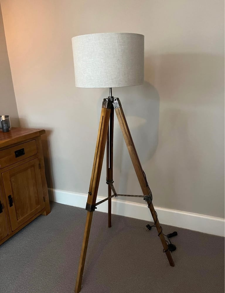 NEXT bronx tripod floor lamp 