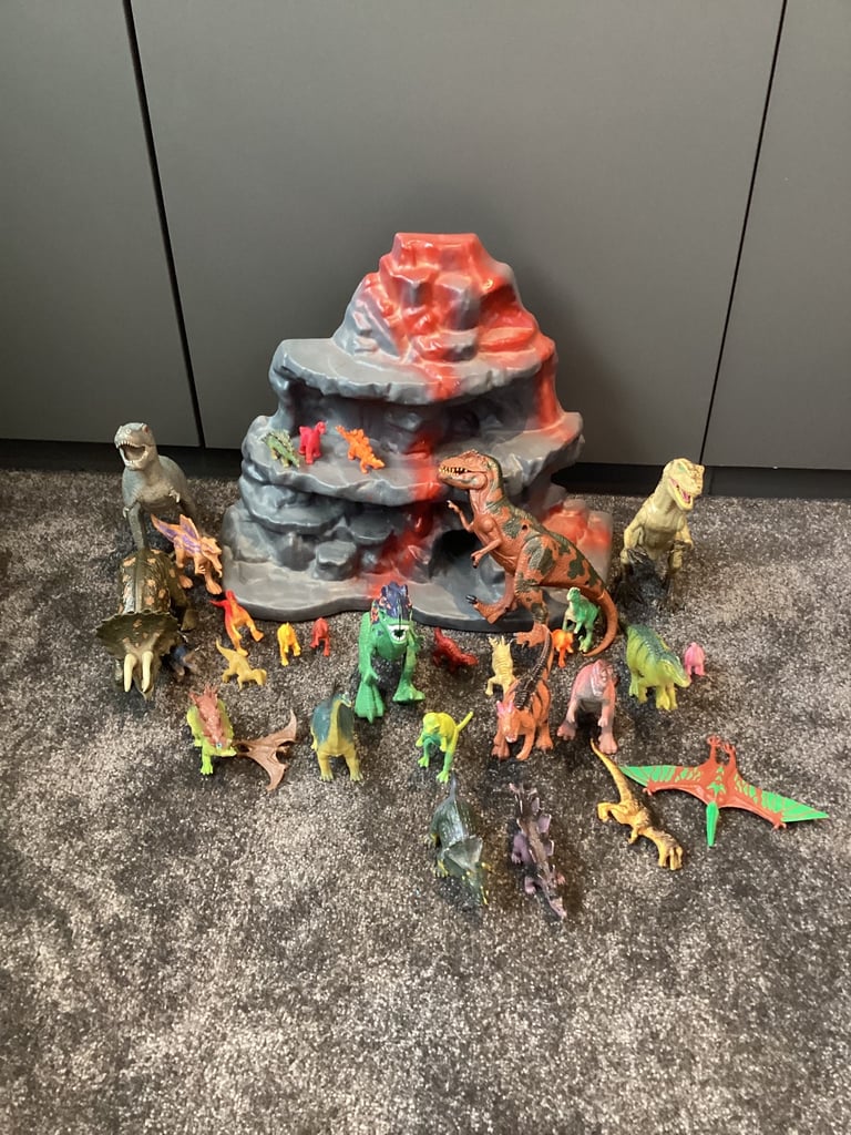 image for Dinosaur toys and Mountain 