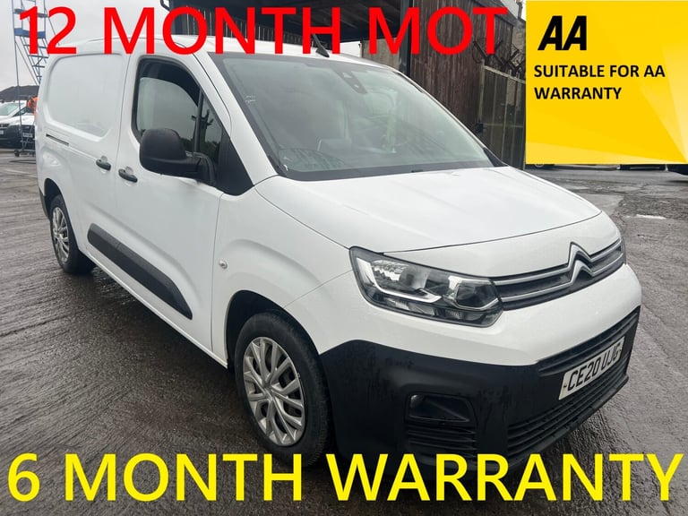2020 Citroen Berlingo 1.5 BHDi 850Kg Crew Van Enterprise 100ps [S/S] PANEL VAN Diesel Manual