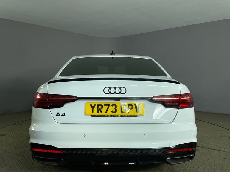 2023 73 AUDI A4 2.0 TFSI 35 BLACK EDITION SALOON 4DR PETROL S TRONIC EURO 6 (S/S