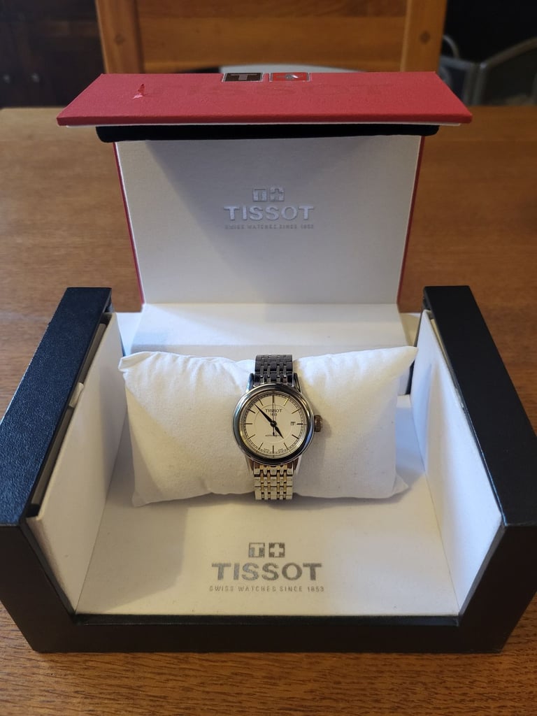 Ladies automatic Tissot Carson swiss watch