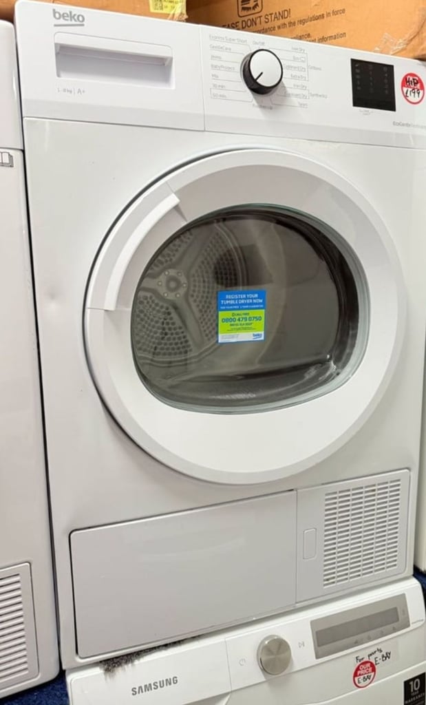 image for Beko heatpump conder dryers 