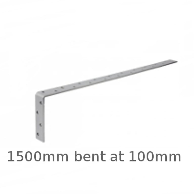 image for HEAVY DUTY restraint galvanized metal straps X 10pcs