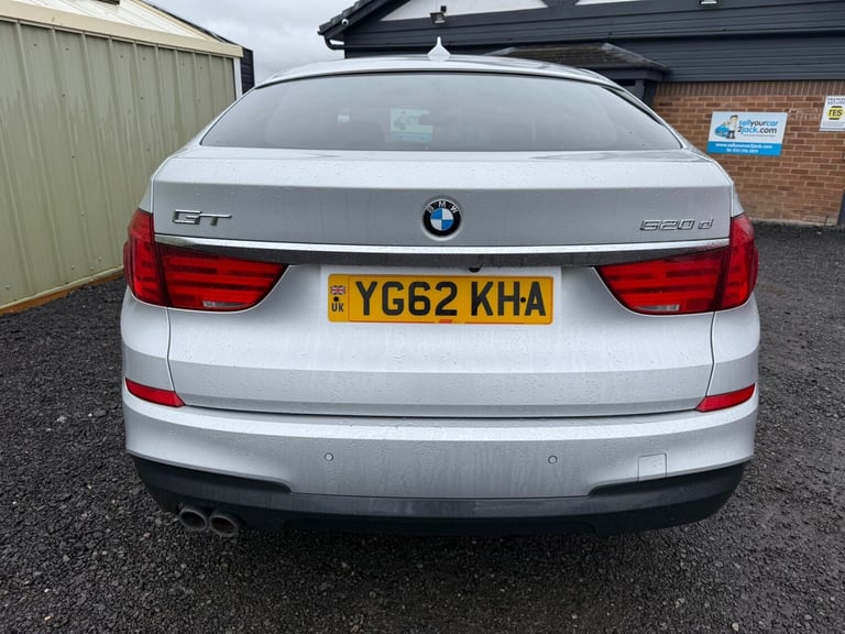 2012 62 BMW 520D GRAN TURISMO M SPORT DIESEL AUTOMATIC 184BHP SILVER