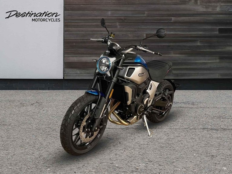 2025 Cf Moto Cl-X 700CL-X HERITAGE Petrol blue 6 Speed