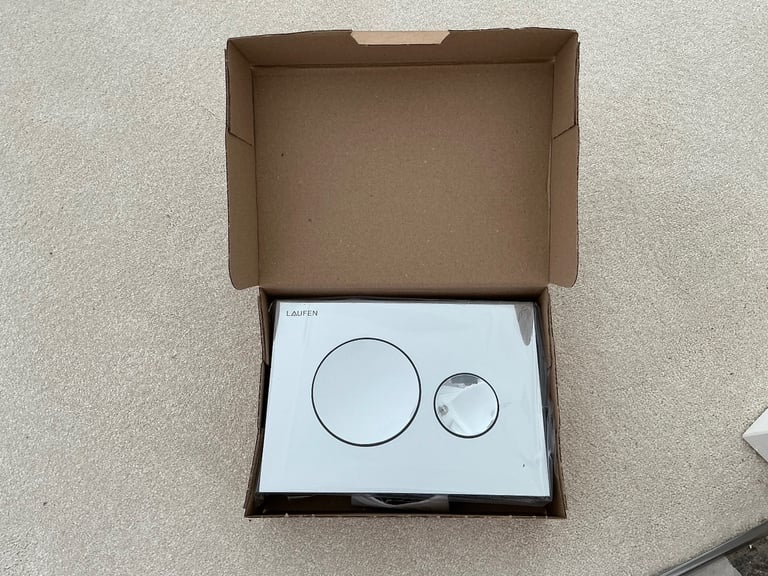 image for Brand New Laufen Plate Duel Cistern Flush 