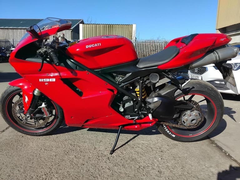 2011 61 DUCATI 1198 SPORT NEW MOT CLEAN HPI CLEAR CLASSIC SUPERBIKE