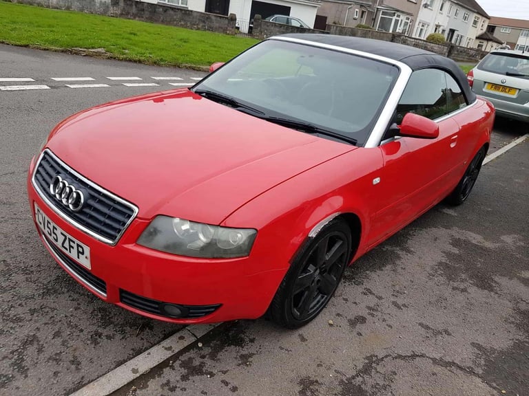 Audi A4 S line convertible. Low miles, reliable and mot until April.