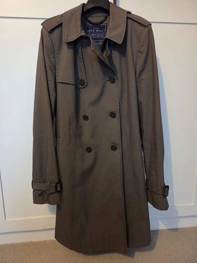 image for Jack Wills women's belted rain mac