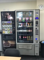 Free vending service , water coolers and hot and cold drinks 