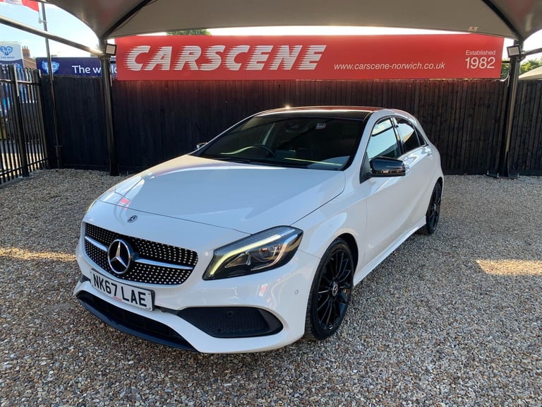 2017 Mercedes-Benz A-Class 2.1 A200d AMG Line (Premium Plus) Euro 6 (s/s) 5dr HATCHBACK Diesel Ma...