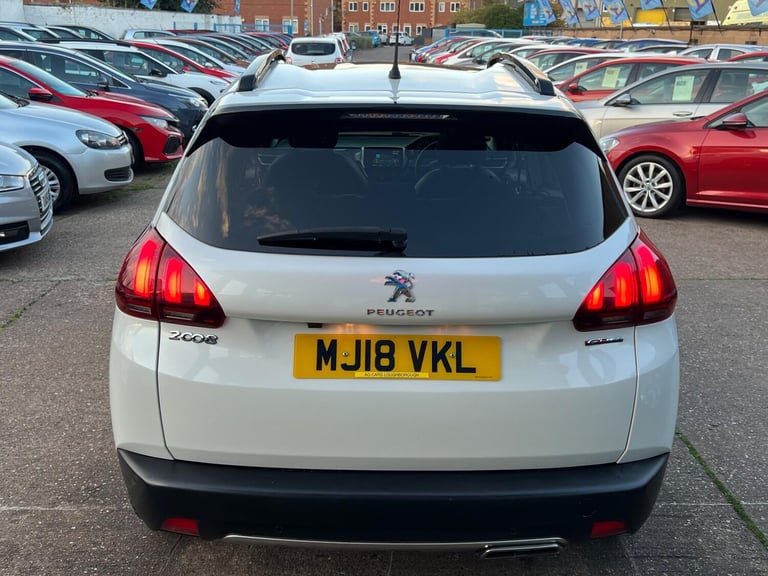 2018 Peugeot 2008 1.2 PureTech GT Line SUV 5dr Petrol Manual Euro 6 (s/s) (110 ps) HATCHBACK Petr...