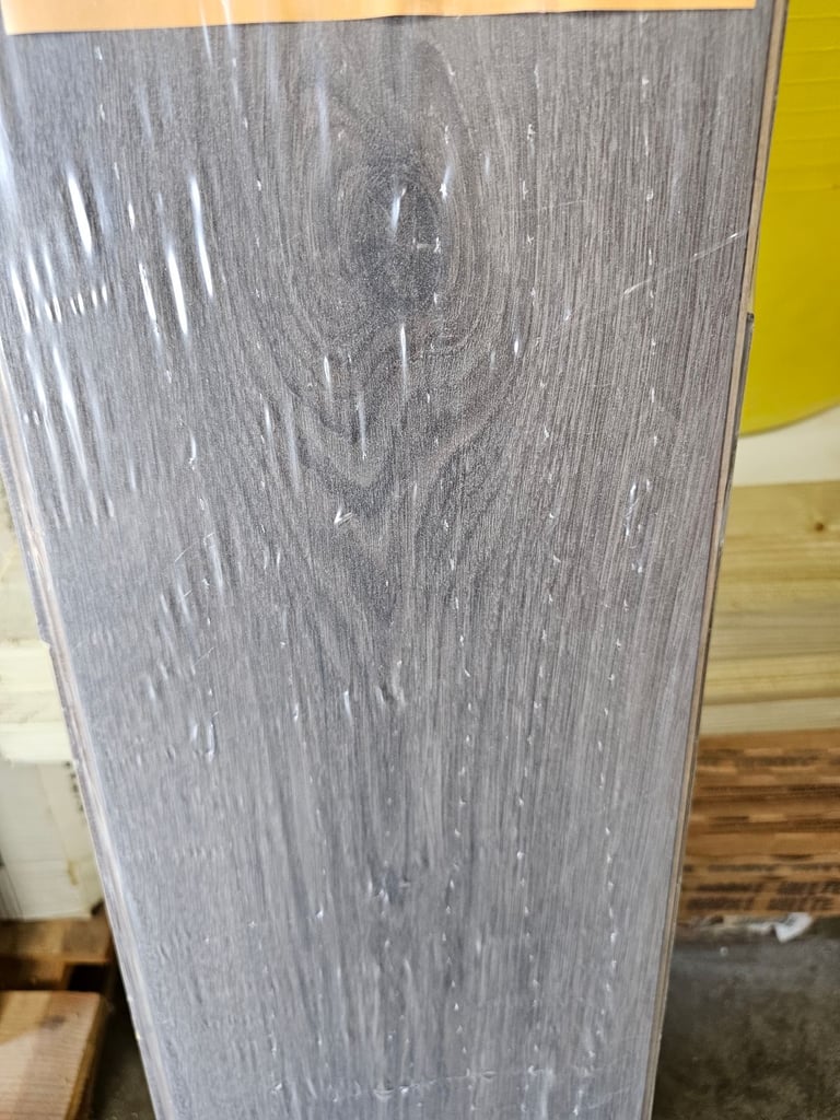 Medium grey laminate flooring 