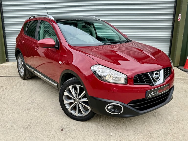 2010 Nissan Qashqai 1.5 dCi [110] Tekna/White Leather/SatNav/Bose/3 M.Warranty  HATCHBACK Diesel ...