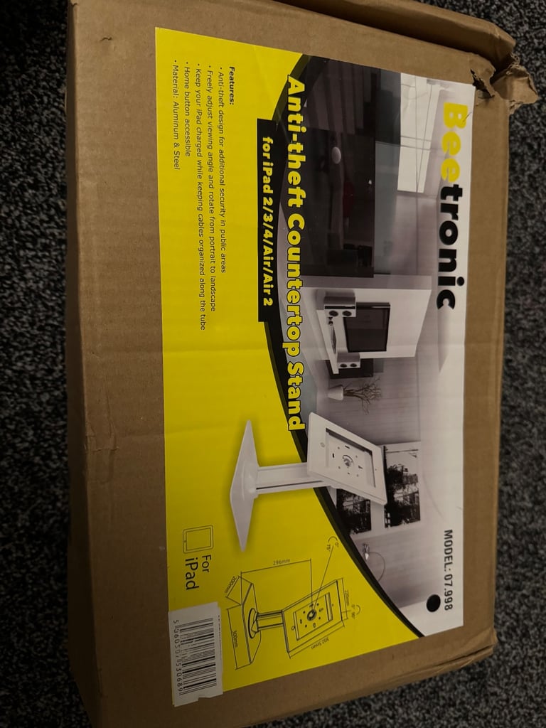 image for Beetronic antitheft iPad metal protector 