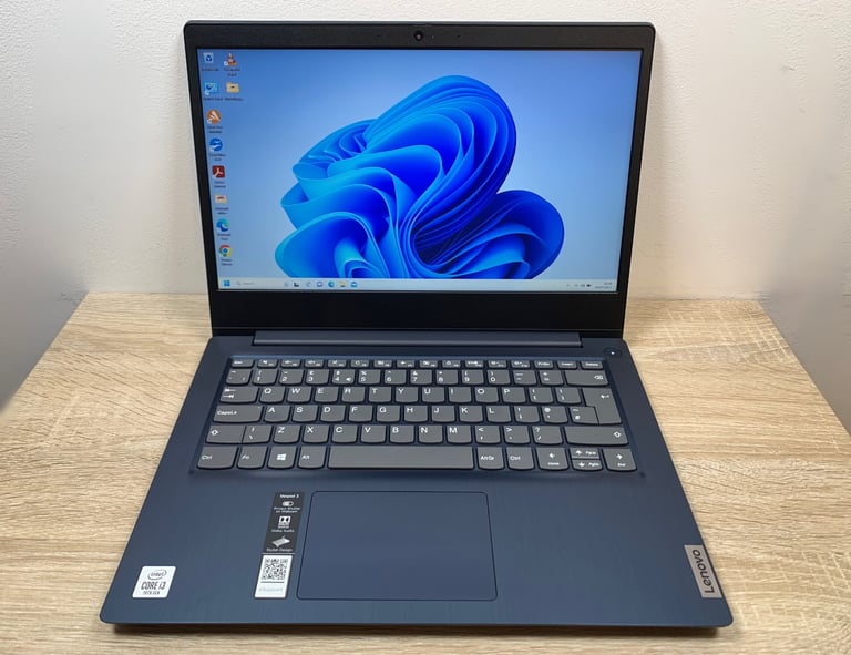 Lenovo i3 10th 12GB 256GB SSD UltraFast Slimline FHD Laptop Win 11, Immaculate Condition