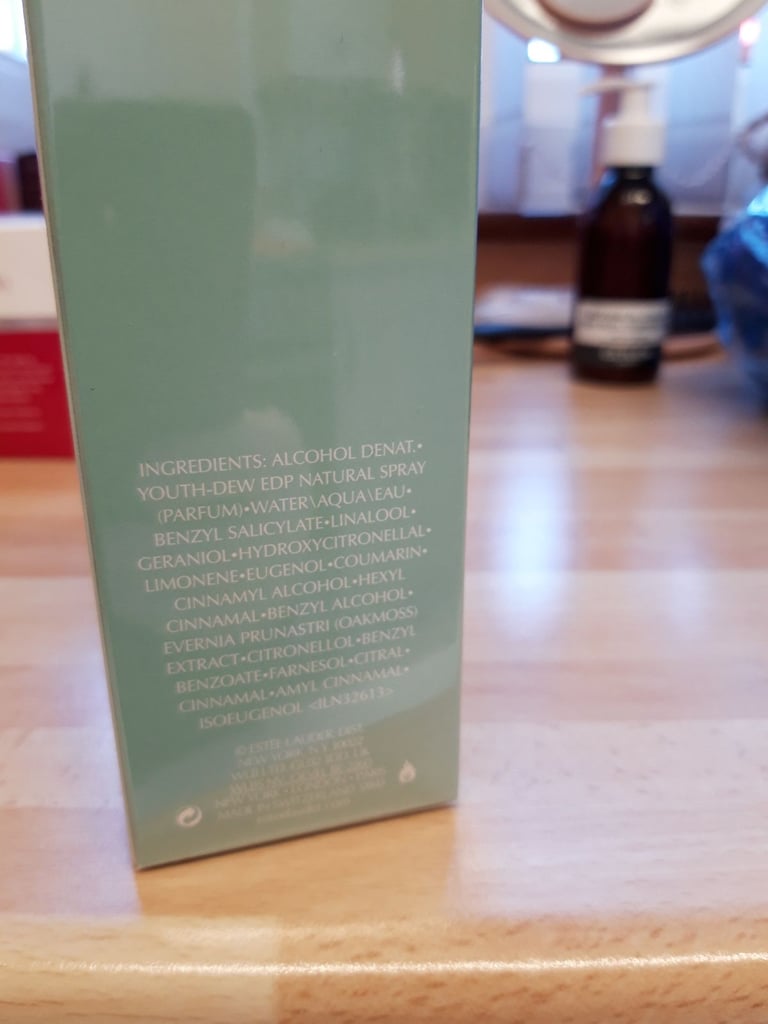 Iconic fragrance Estee Lauder youth dew fragrance Brand new sealed. 67mls