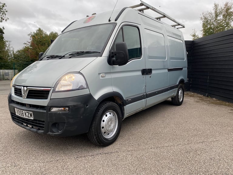 2008 Vauxhall Movano 3300 2.5CDTI 100ps 6 High Roof Van PANEL VAN Diesel Manual