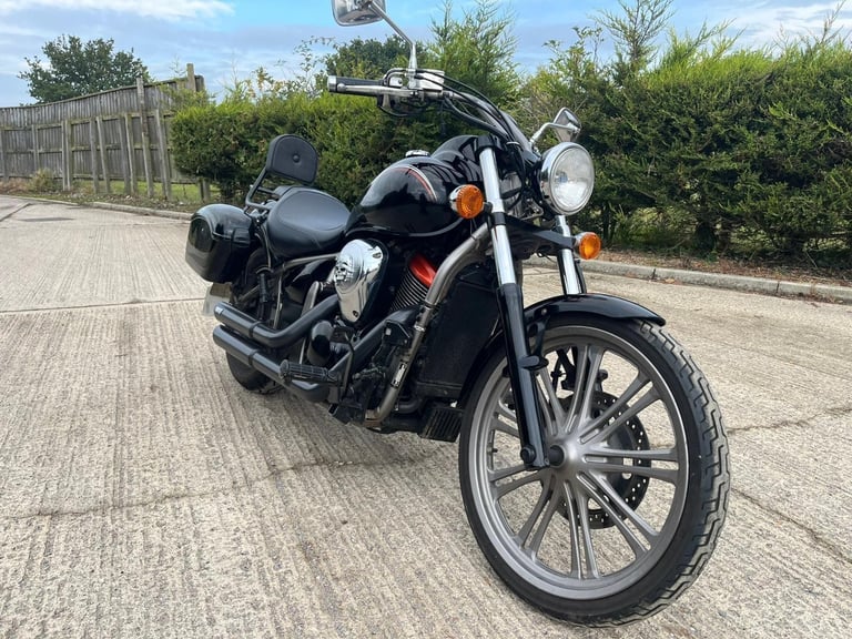 2012 12 KAWASAKI VN 900 C9f A CUSTOM CRUISER VN900 CU VANCE  HINES PANNIERS