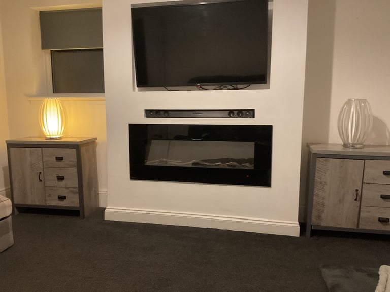 image for Two sideboards and framed picture