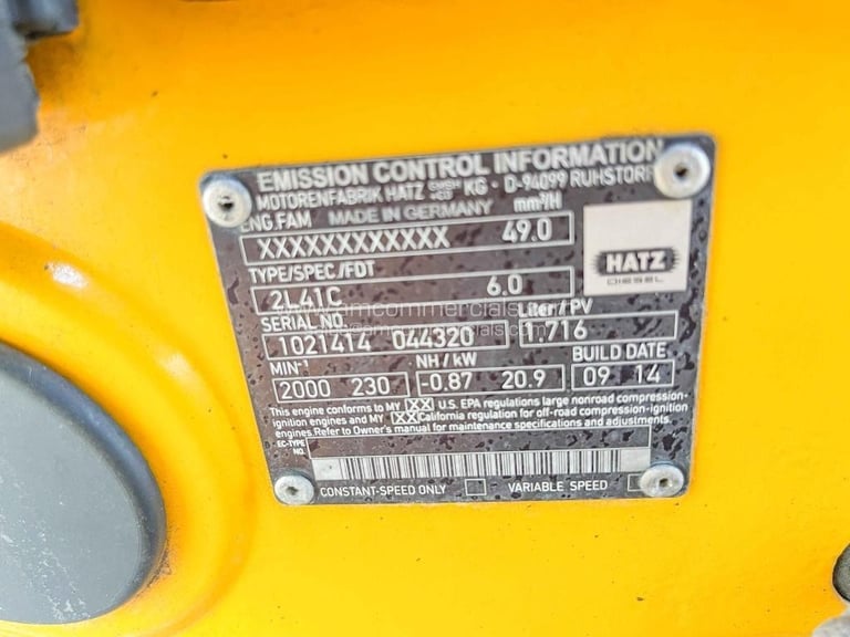 SDC CRANE MOUNTED DROPSIDE FLATBED BRICK GRAB