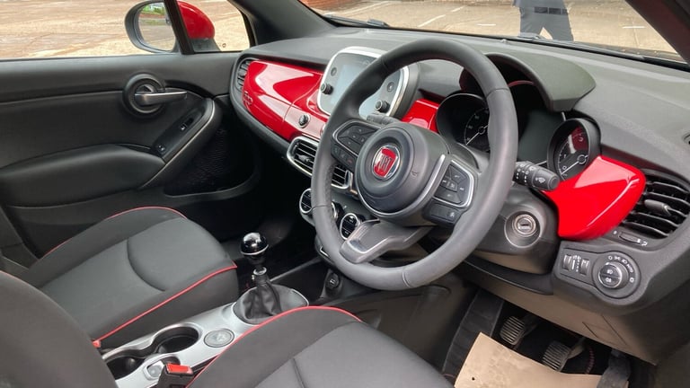 2021 Fiat 500X 1.0 Red 5dr Petrol Hatchback Hatchback Petrol Manual