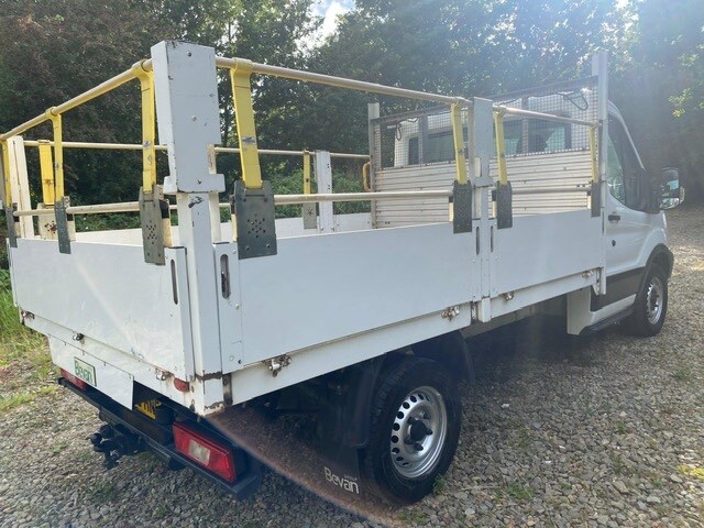 2018 Ford Transit 2.0 TDCi 130ps RARE NO VAT DROPSIDE PICKUP MINT &amp; FSH CHASSIS CAB Diesel Ma...