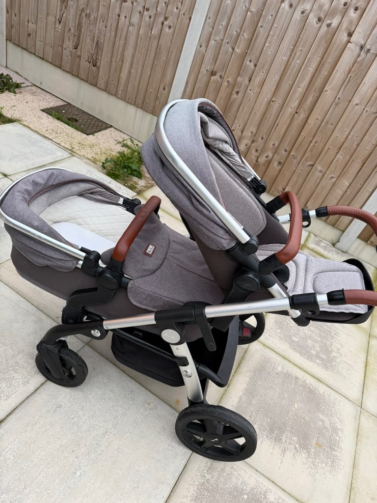 Silver cross double pram 