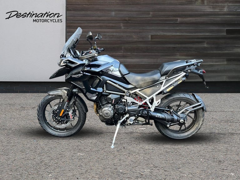 2025 Triumph Tiger 1200 GT PRO STANDARD COLOUR Petrol black 6 Speed