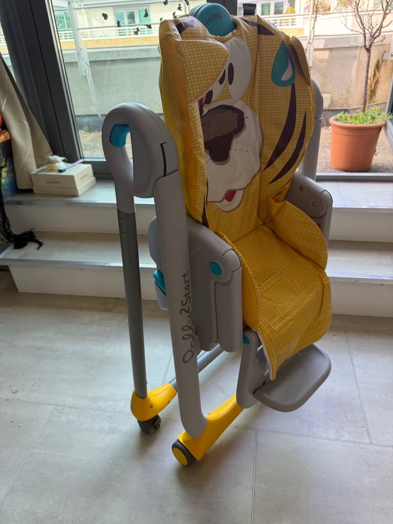 Chicco Polly 2 start jungle high chair 