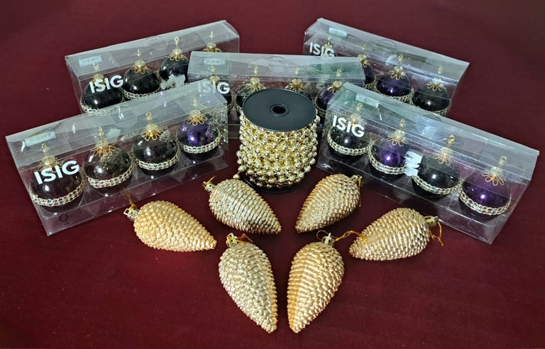 image for Set of Christmas decorations 