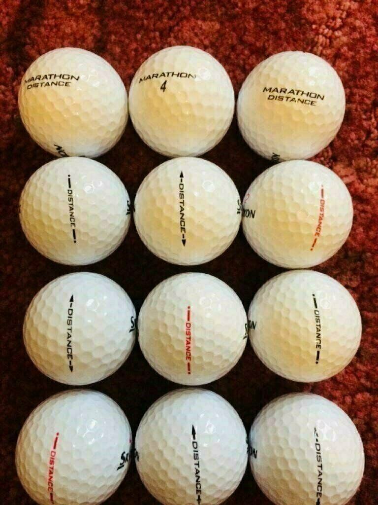 STILL AVAILABLE - Srixon Distance, Marathon Distance and Marathon Soft Balls - 3 Balls For £1