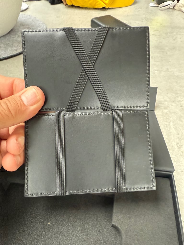 Genuine Tag Heuer Leather card Holder ( New )