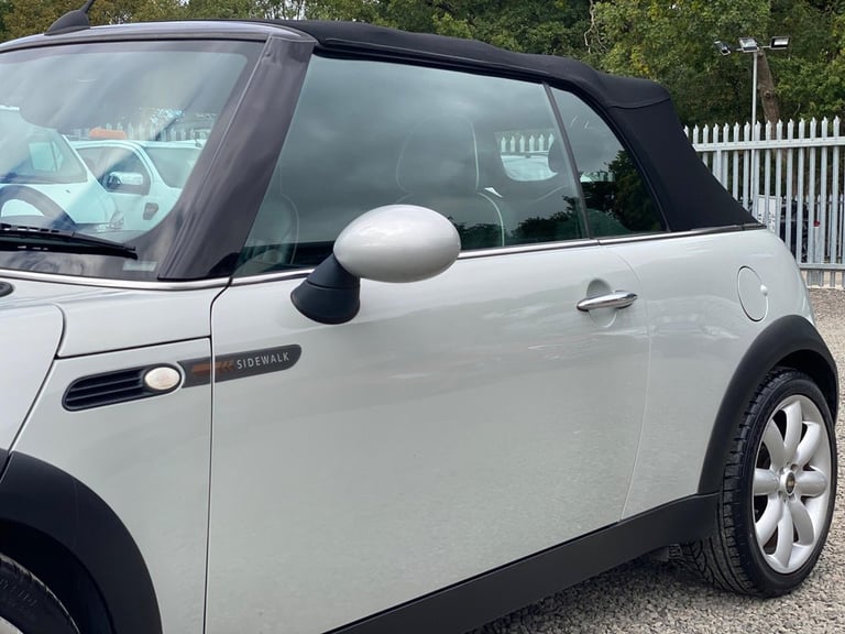 2008 MINI Convertible 1.6 One Sidewalk Euro 4 2dr Convertible Petrol Manual