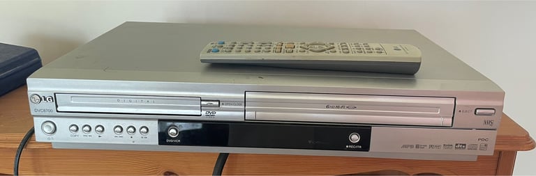 Lg DVD and VHS player