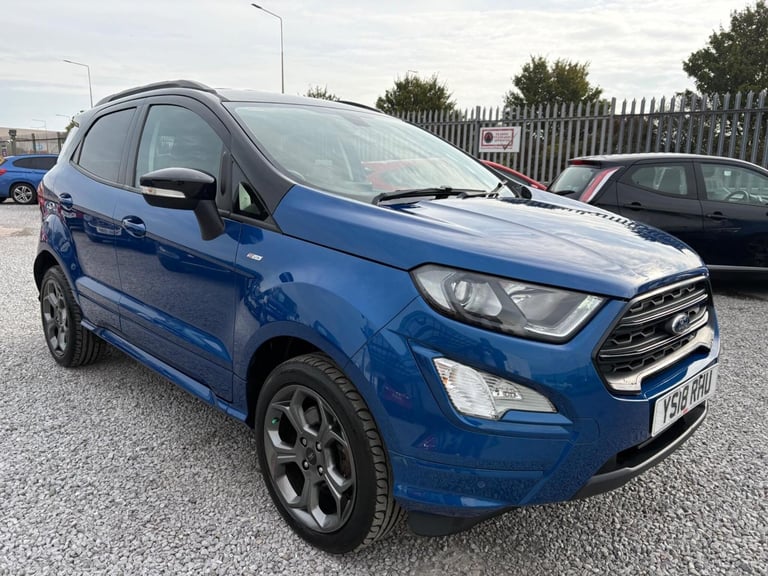 2018 Ford Ecosport 1.0T EcoBoost ST-Line Euro 6 (s/s) 5dr HATCHBACK Petrol Manua