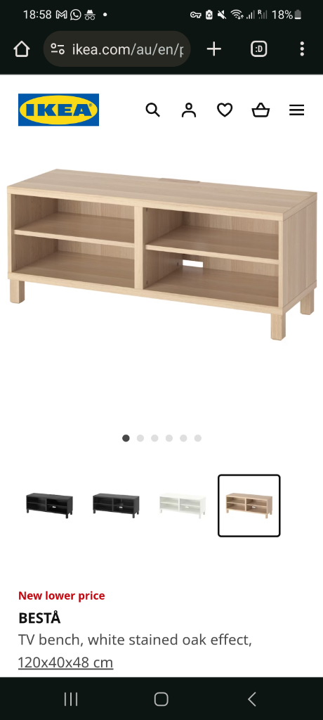 IKEA BESTA TV stand