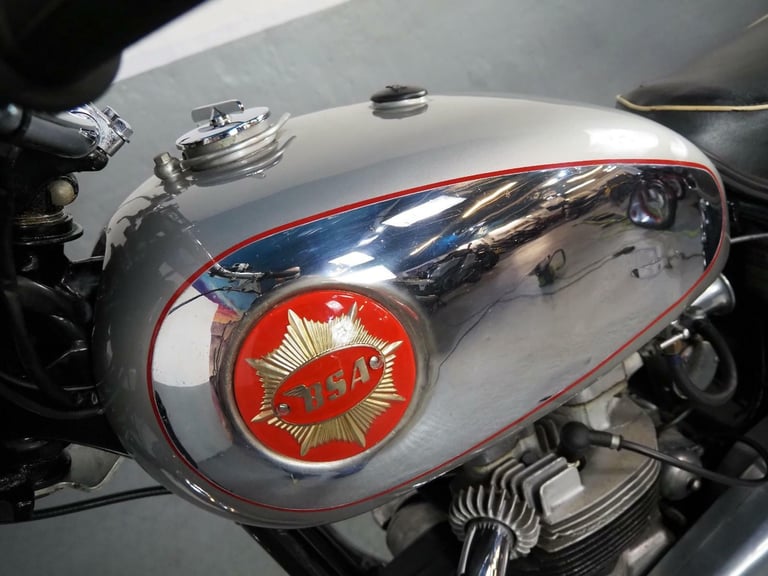 1957 BSA A7 total rebuild stunning ,stainless rims touring Rocket gold star look