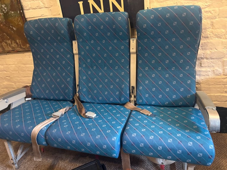 Vintage Airplane Seats 