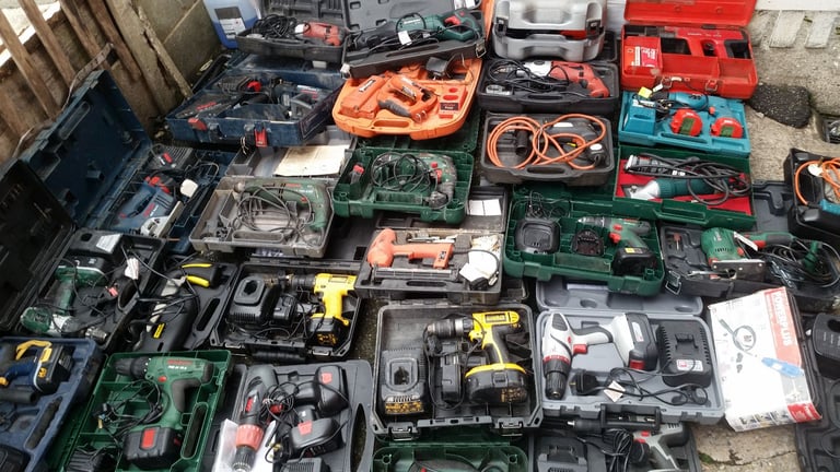 wholesale job lot only 65 on box tested tools ready to go or export 