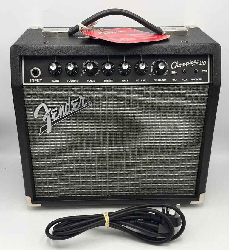 image for Fender Champion 20 Amplifier for Electric Guitar - Black - USED **VGC**