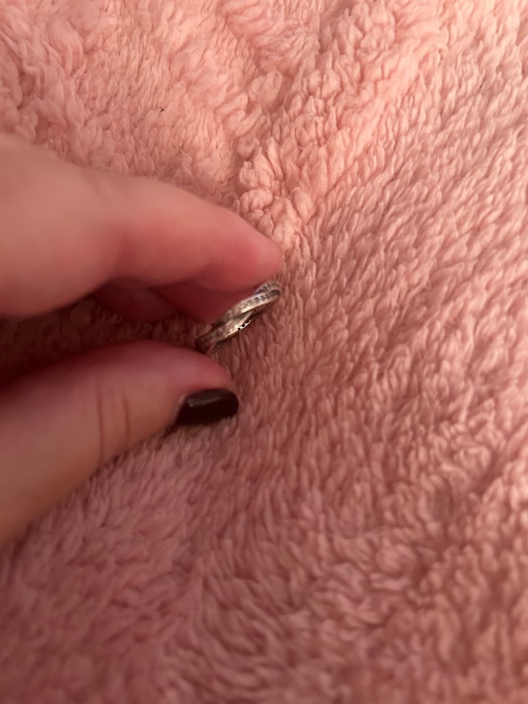 image for Pandora silver twist ring size 56 