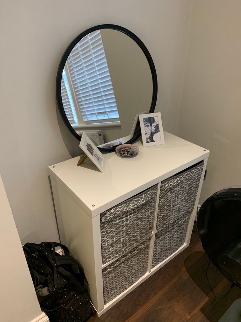 IKEA KALLAX White Shelving Unit – 77×77 cm